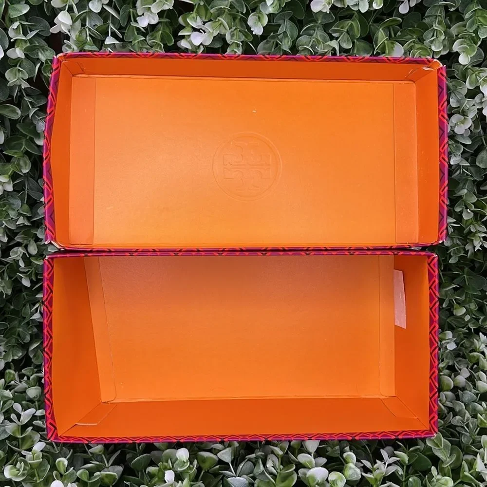 Tory Burch Shoe Box with Tissue Paper Gift Box / Decor